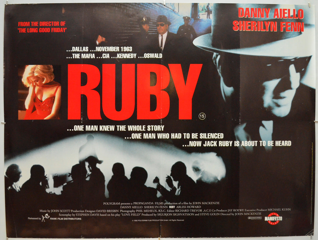 Ruby Films “Ruby” Original Quad Poster - Film Poster - Movie Poster – pastposters