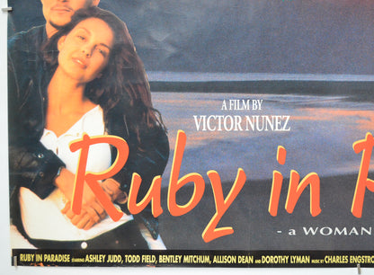 RUBY IN PARADISE (Bottom Left) Cinema Quad Movie Poster 