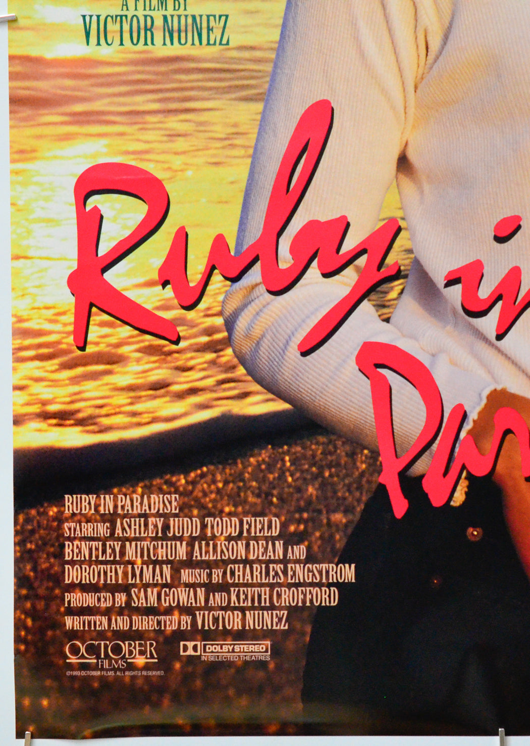 Ruby In Paradise (Bottom Left) Cinema One Sheet Movie Poster 