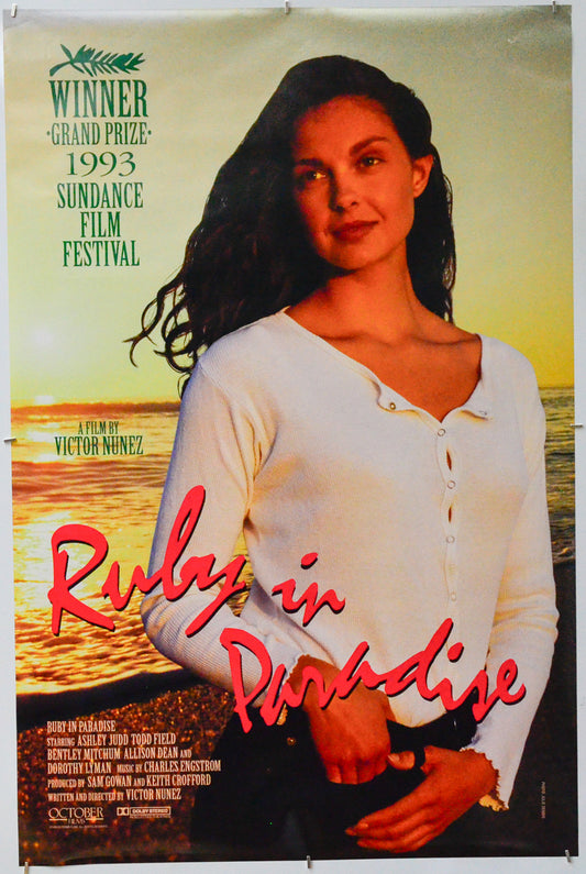 Ruby In Paradise - Original One Sheet Poster - Film Poster - Movie Poster 