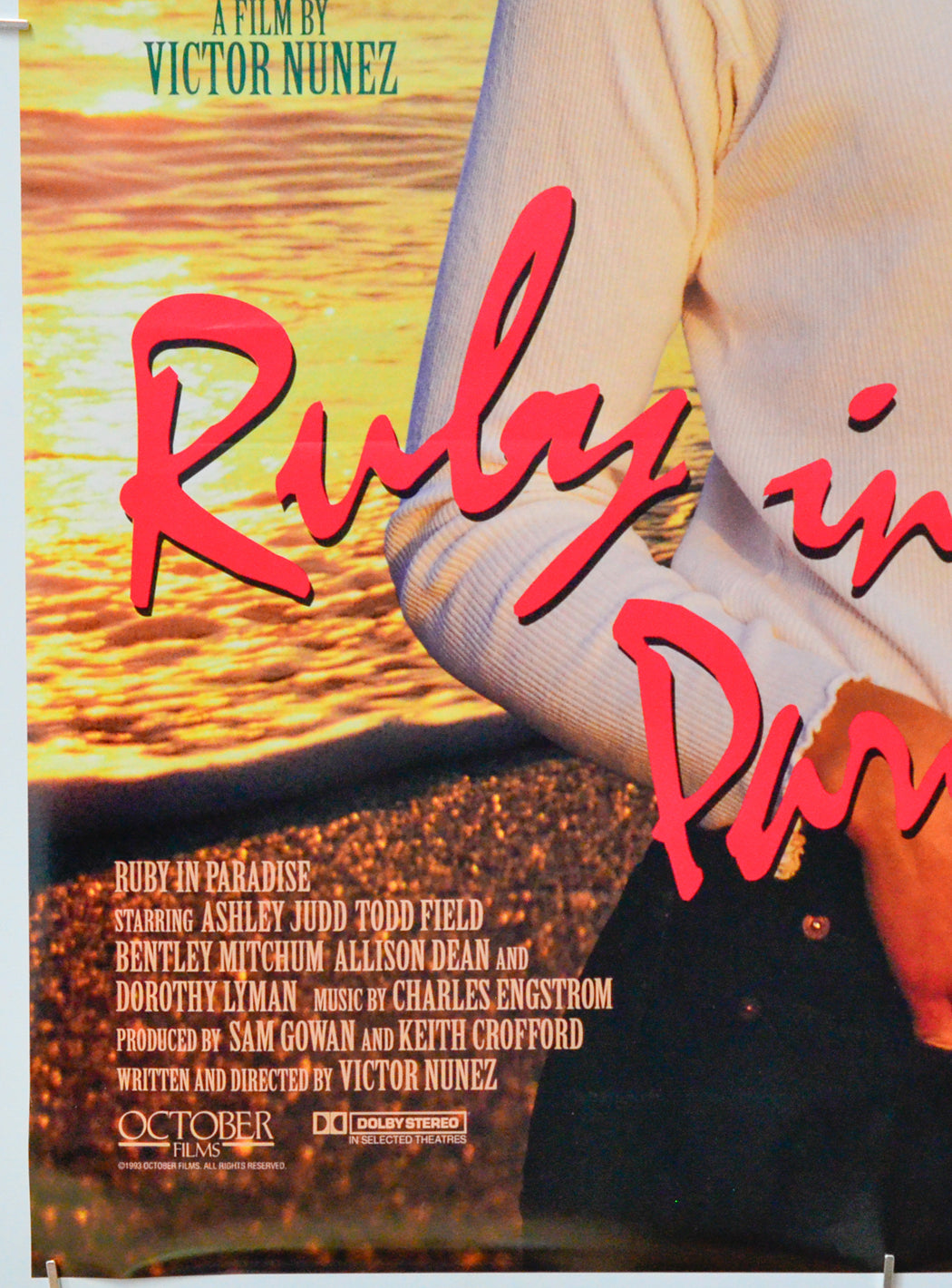 Ruby In Paradise (Bottom Left) Cinema One Sheet Movie Poster 