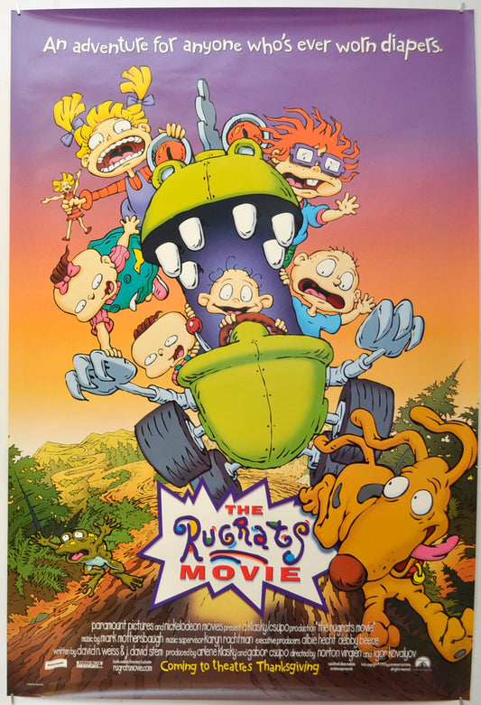 The Rugrats Movie Original One Sheet Poster - Film Poster - Movie Poster