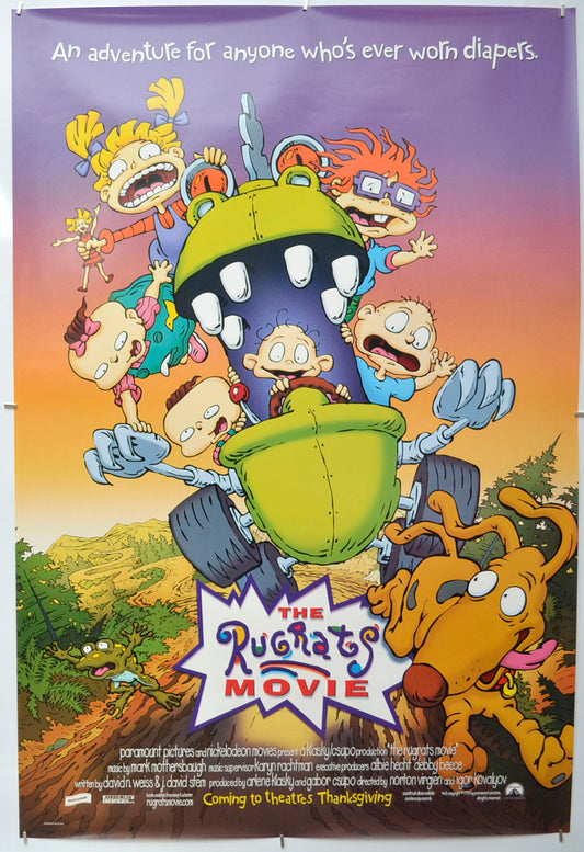 The Rugrats Movie  Original One Sheet Poster - Film Poster - Movie Poster