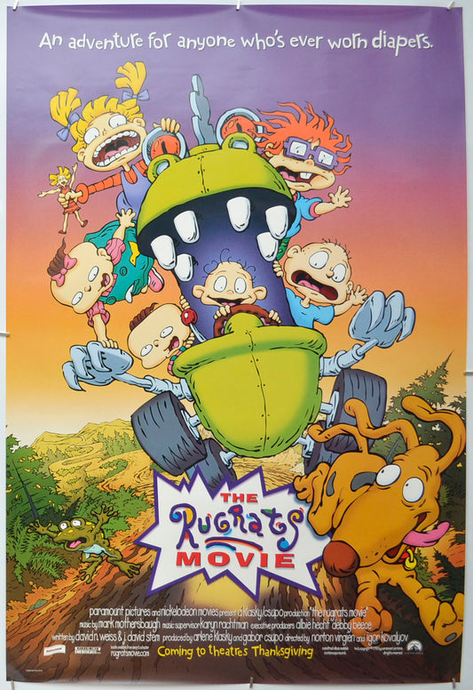 The Rugrats Movie  Original One Sheet Poster - Film Poster - Movie Poster