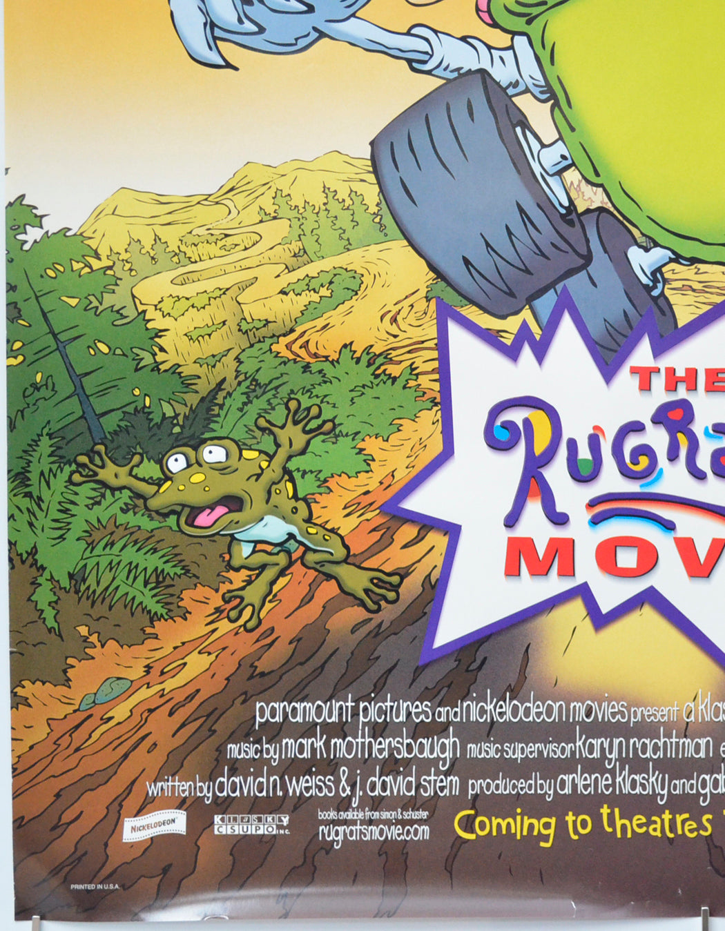 THE RUGRATS MOVIE (Bottom Left) Cinema One Sheet Movie Poster 