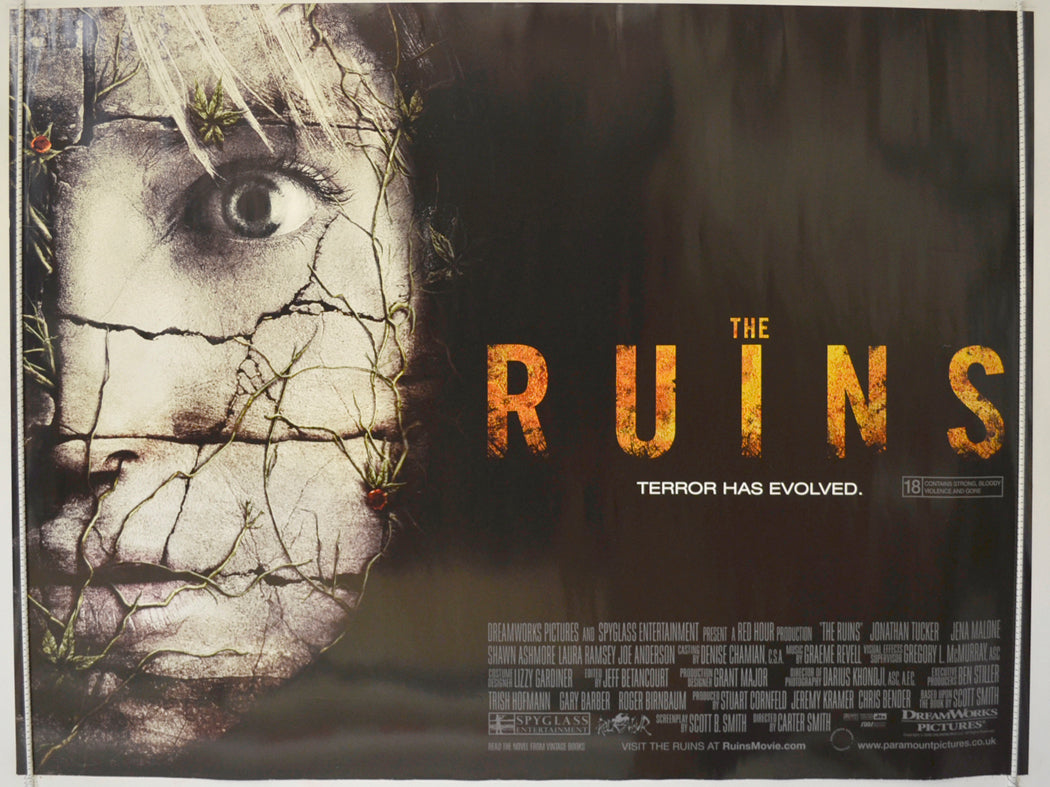 The Ruins  Original Quad Poster - Film Poster - Movie Poster