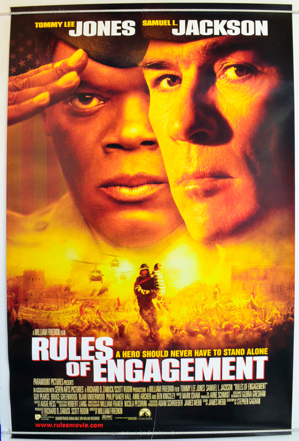 Rules Of Engagement Original One Sheet Poster - Film Poster - Movie Poster 