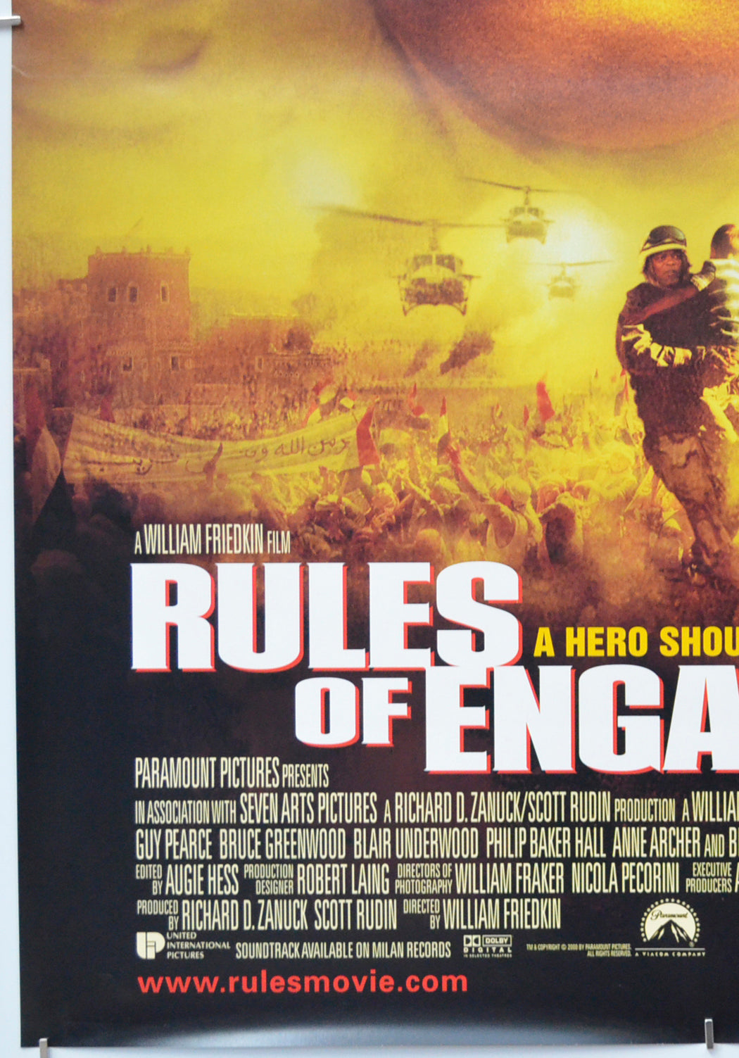 RULES OF ENGAGEMENT (Bottom Left) Cinema One Sheet Movie Poster 