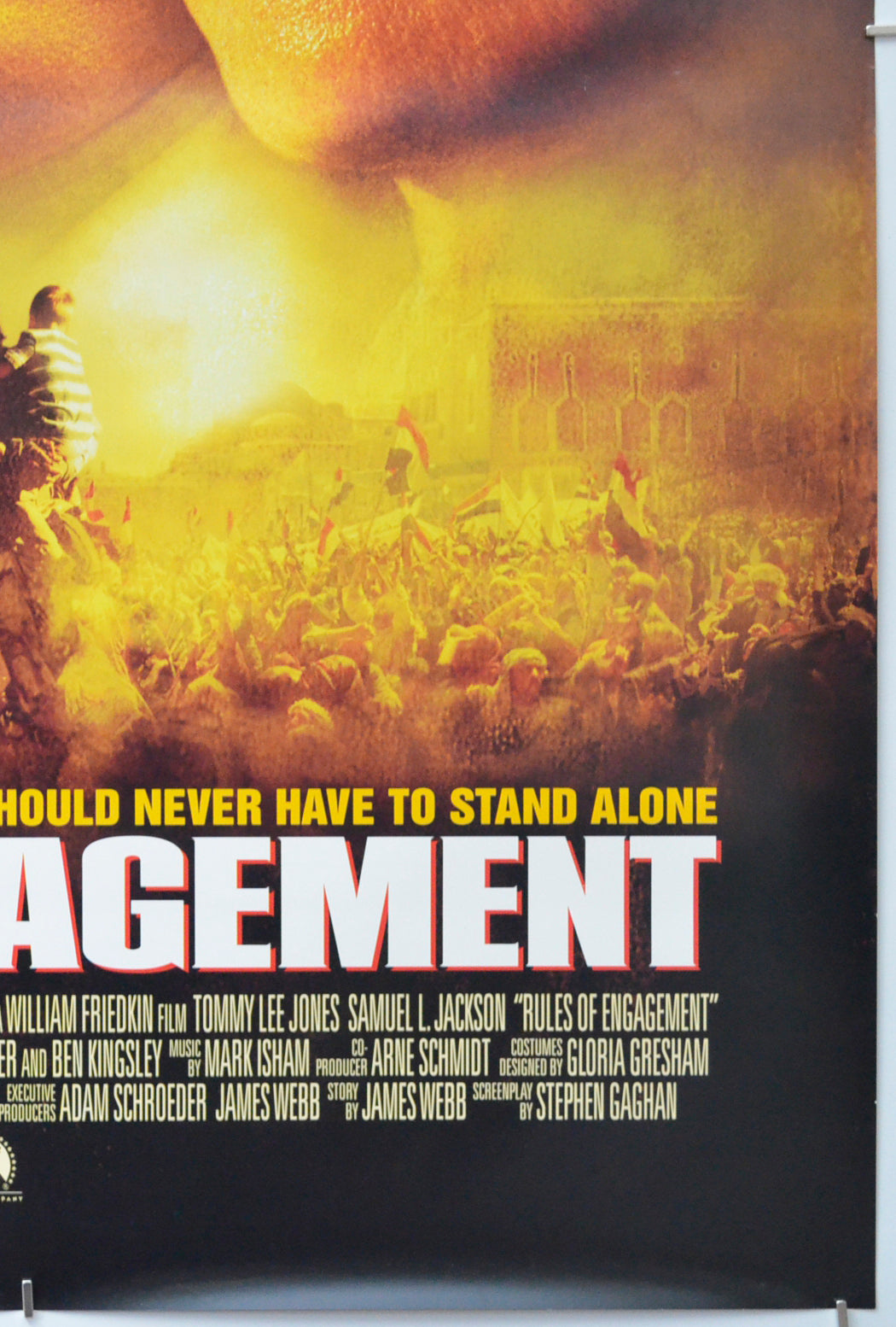 RULES OF ENGAGEMENT (Bottom Right) Cinema One Sheet Movie Poster 