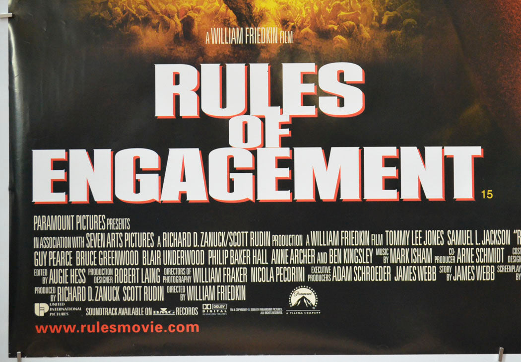 RULES OF ENGAGEMENT (Bottom Left) Cinema Quad Movie Poster 