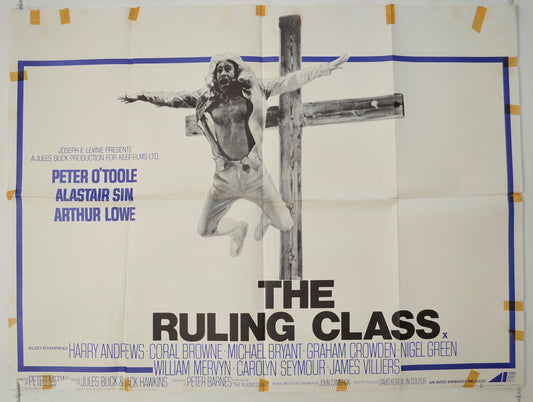 The Ruling Class   Original Quad Poster - Film Poster - Movie Poster 