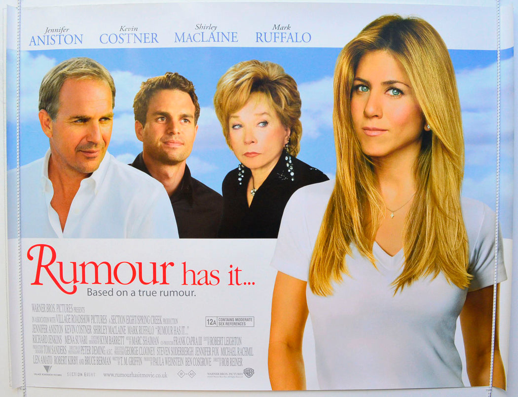 Rumour Has It Original British Quad Poster - Film Poster - Movie Poster 