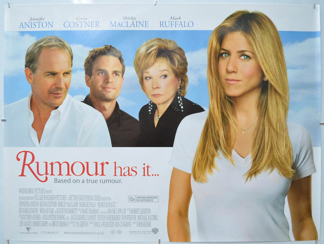 Rumour Has It - Original Quad Poster - Film Poster - Movie Poster