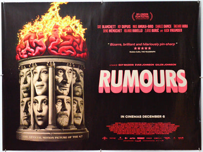Rumours - Original Quad Poster - Film Poster - Movie Poster
