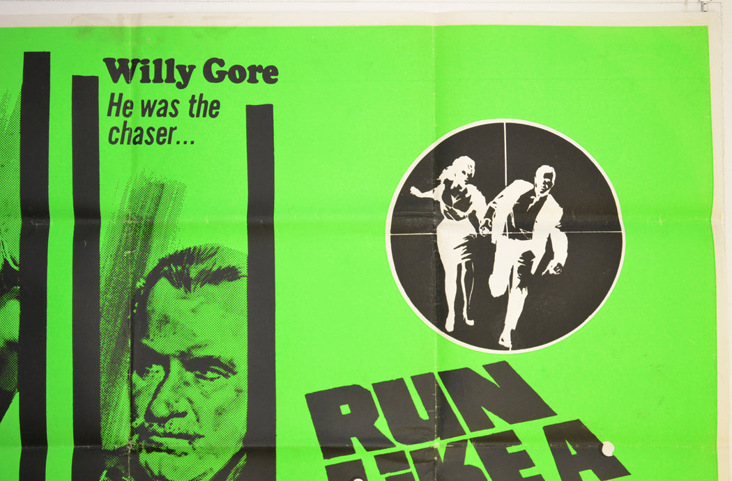 RUN LIKE A THIEF (Top Right) Cinema Quad Movie Poster 