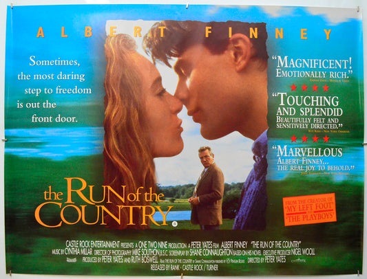 The Run Of The Country Original Quad Poster - Film Poster - Movie Poster