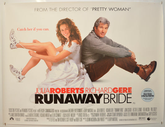 Runaway Bride Original Quad Poster - Film Poster - Movie Poster