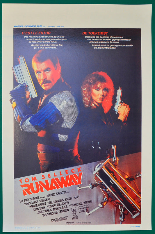 Runaway Original Belgian Poster - Film Poster - Movie Poster  