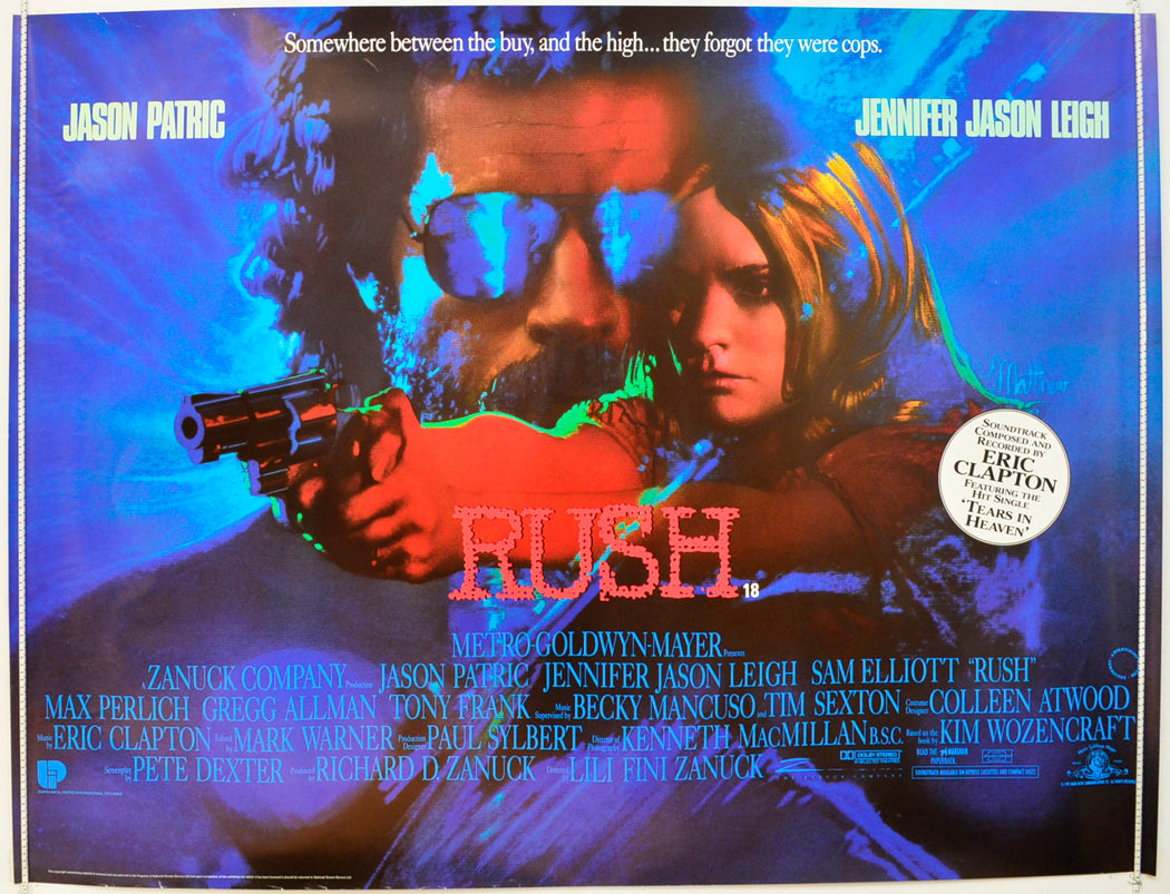 Rush  Original British Quad Poster - Film Poster - Movie Poster 