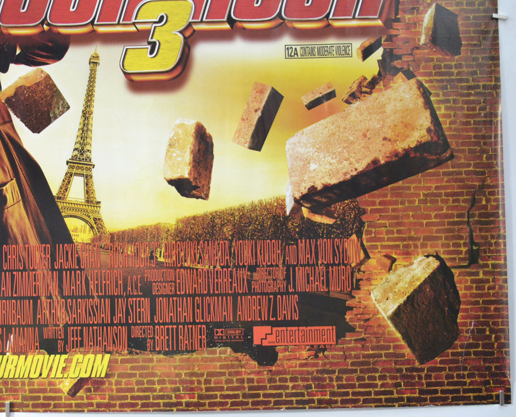 RUSH HOUR 3 (Bottom Right) Cinema Quad Movie Poster 