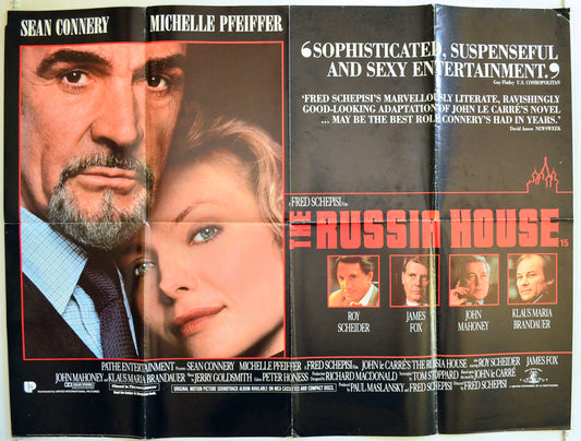 The Russia House Original British Quad Poster - Film Poster - Movie Poster 