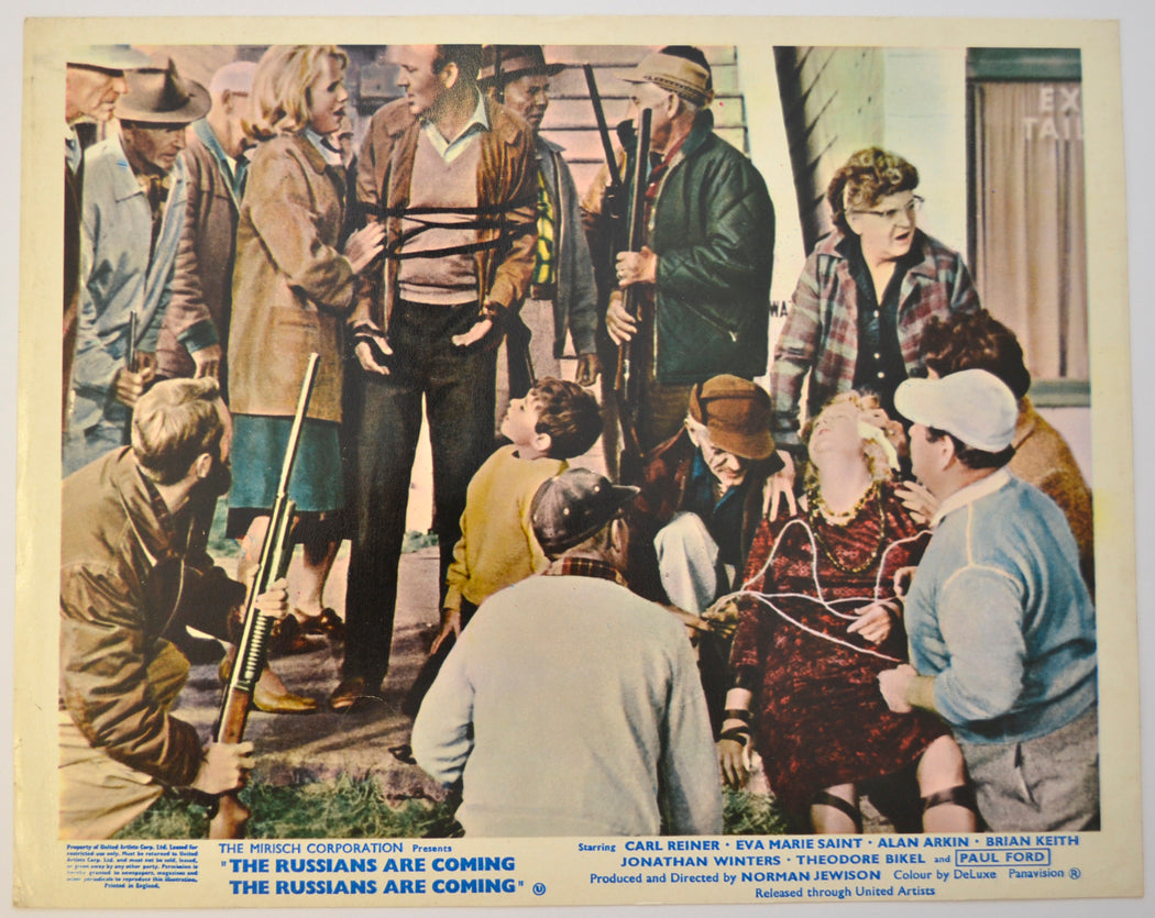 THE RUSSIANS ARE COMING (Card 1) Cinema Colour FOH Stills / Lobby Cards 