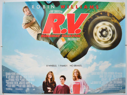 R.V. (Runaway Vacation) Original Quad Poster - Film Poster - Movie Poster