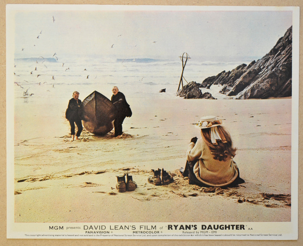 RYAN’S DAUGHTER (Card 2) Cinema Set of Colour FOH Stills / Lobby Cards 