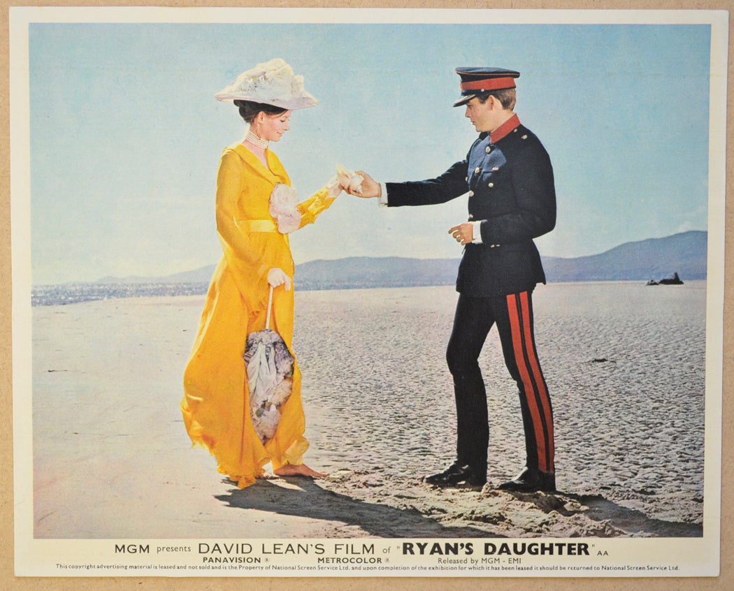 RYAN’S DAUGHTER (Card 3) Cinema Set of Colour FOH Stills / Lobby Cards 