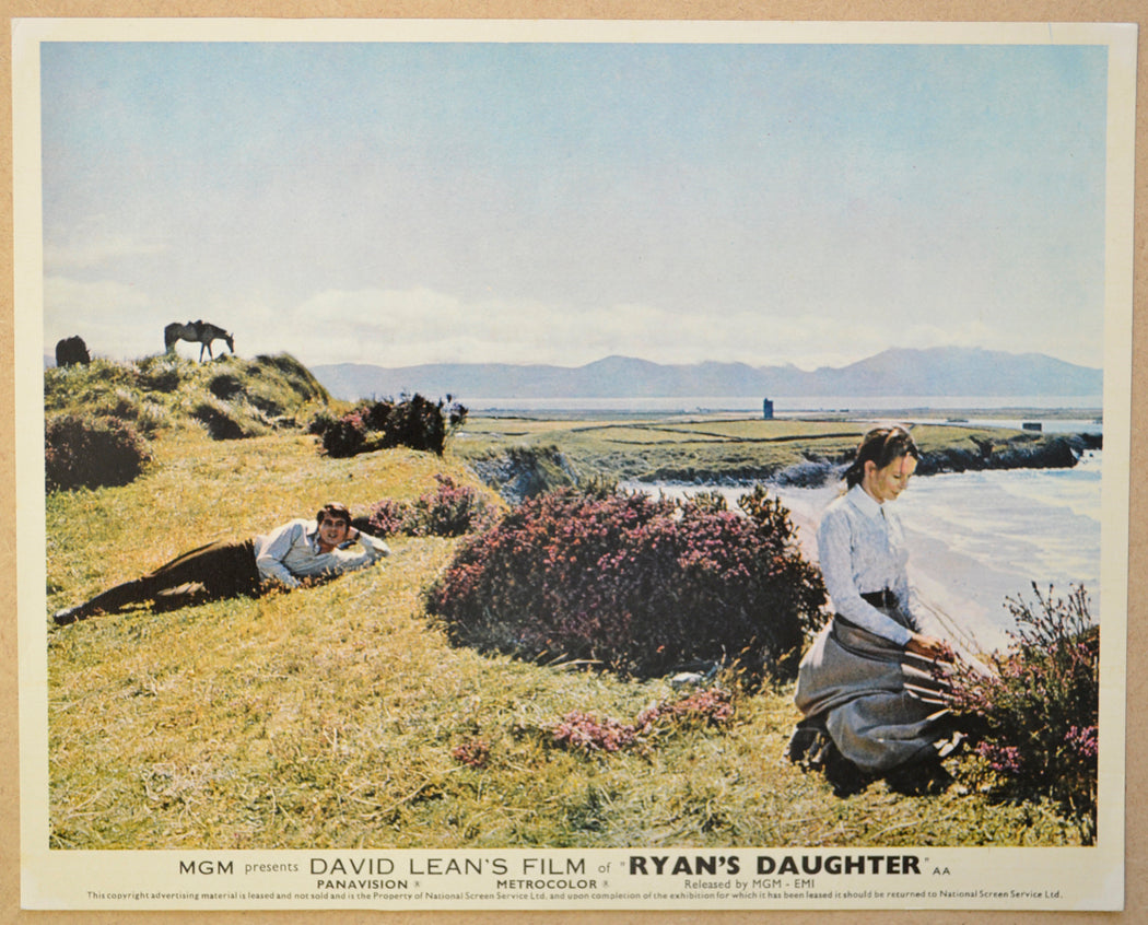 RYAN’S DAUGHTER (Card 6) Cinema Set of Colour FOH Stills / Lobby Cards 