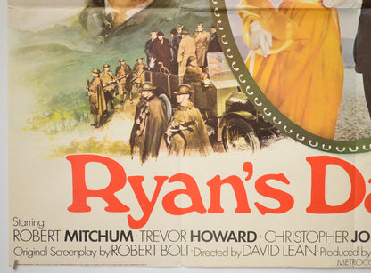 RYAN’S DAUGHTER (Bottom Left) Cinema Quad Movie Poster 