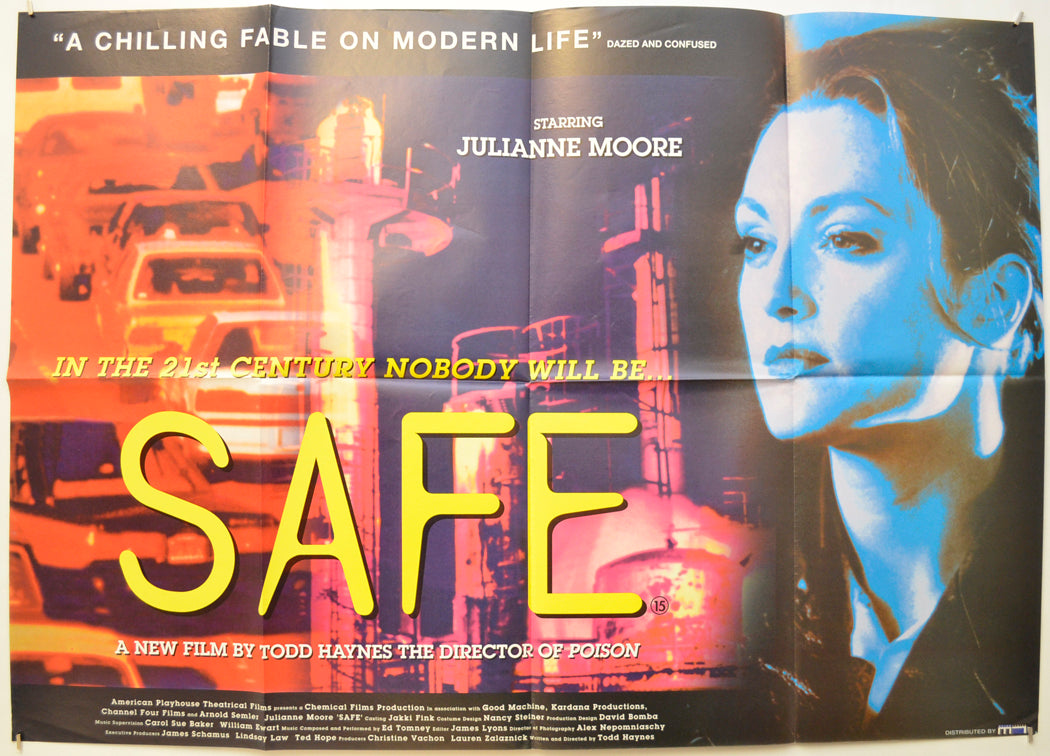 Safe Original Quad Poster - Film Poster - Movie Poster