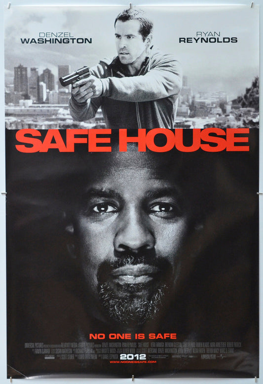 Safe House - Original One Sheet Poster - Film Poster - Movie Poster 