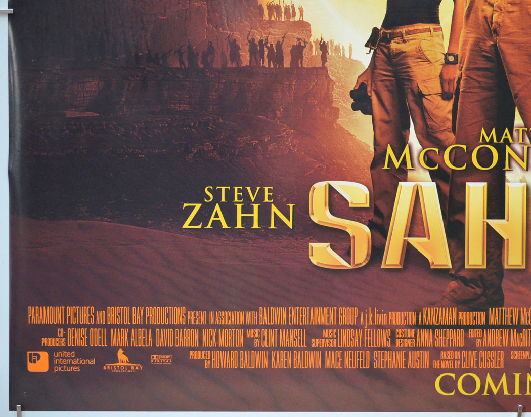 SAHARA (Bottom Left) Cinema Quad Movie Poster 