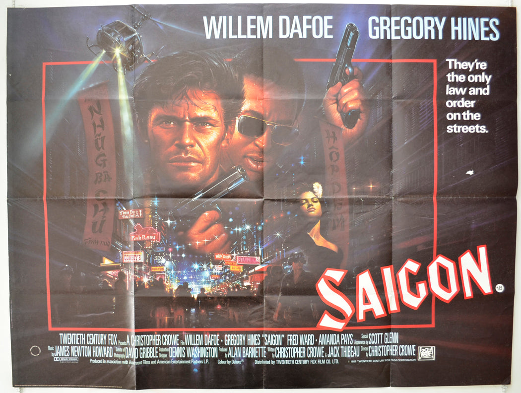 Saigon Original Quad Poster - Film Poster - Movie Poster  