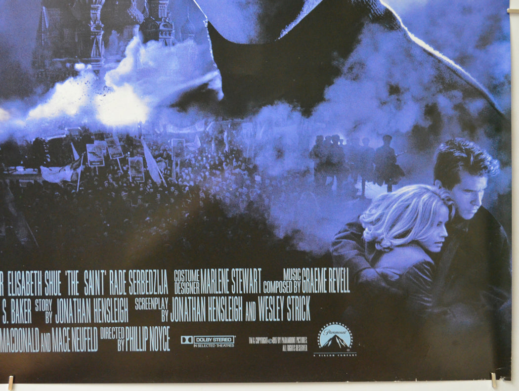 THE SAINT (Bottom Right) Cinema Quad Movie Poster 