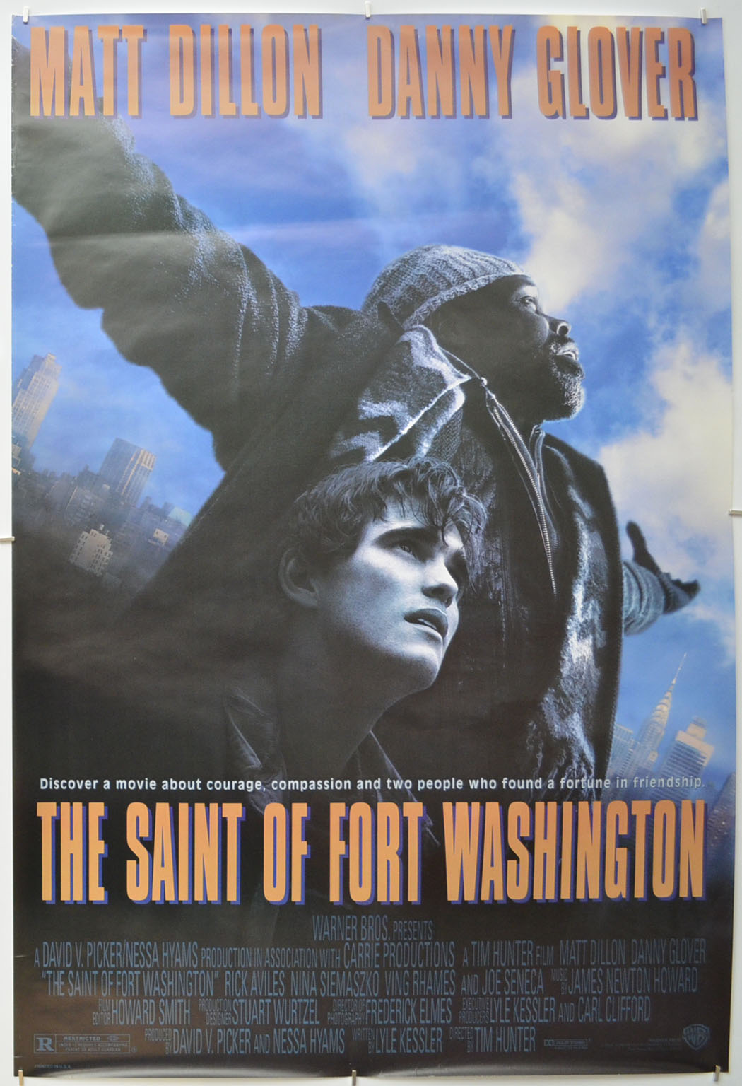 Saint Of Fort Washington  Original One Sheet Poster - Film Poster - Movie Poster