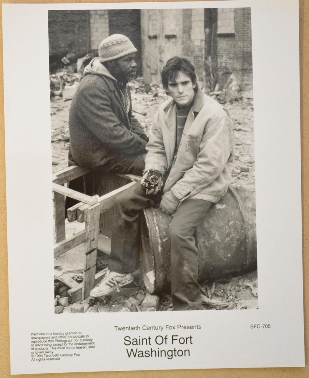 SAINT OF FORT WASHINGTON Original Cinema Press Kit – Press Still 03 