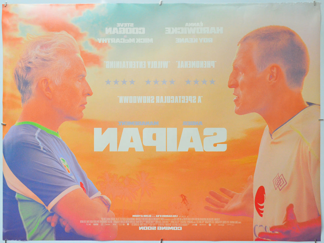 Saipan (Back) Cinema Quad Movie Poster 