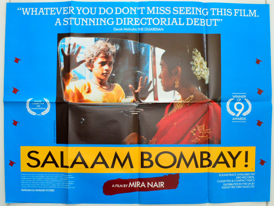 Salaam Bombay Original British Quad Poster - Film Poster - Movie Poster 