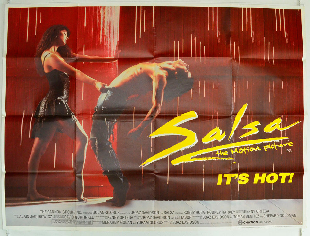 Salsa : The Motion Picture Original British Quad Poster - Film Poster - Movie Poster 