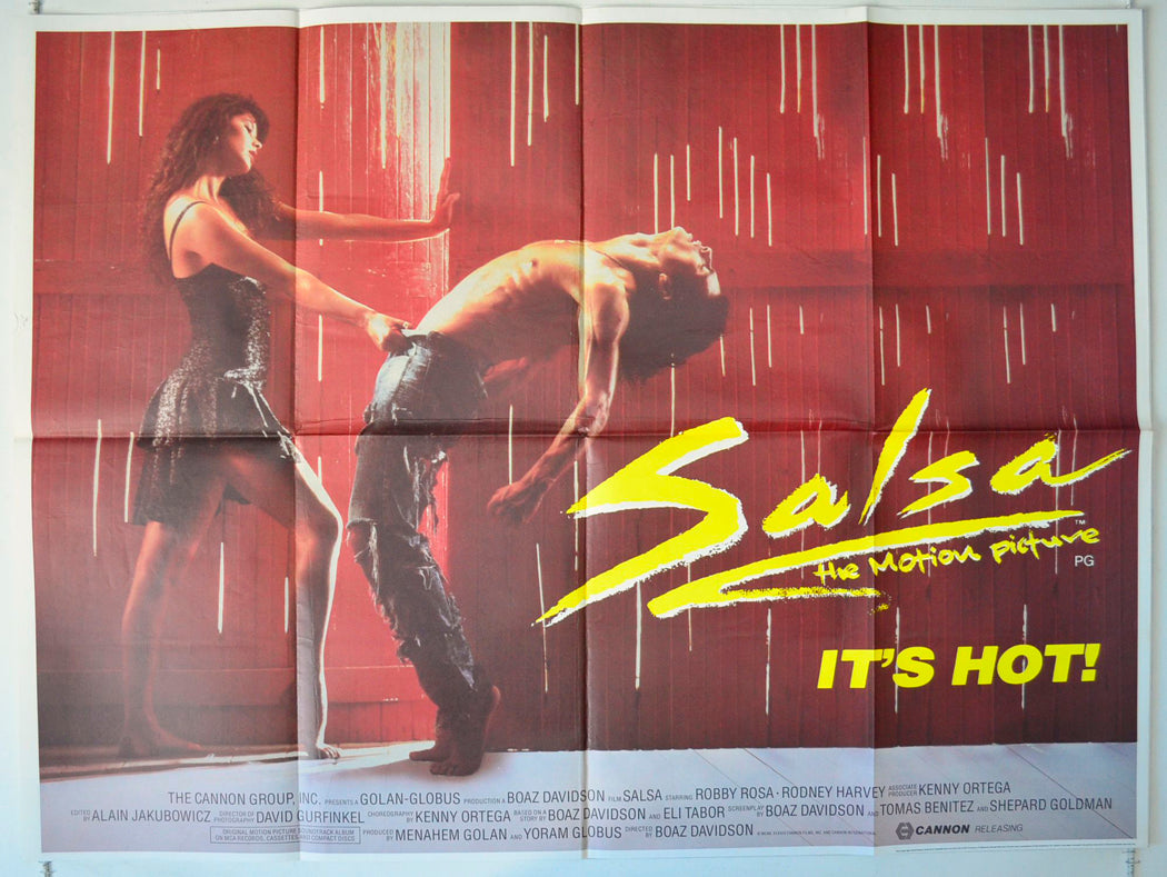 Salsa : The Motion Picture Original British Quad Poster - Movie Poster