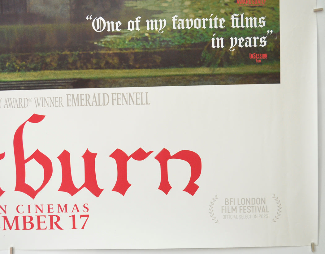 SALTBURN (Bottom Right) Cinema Quad Movie Poster 