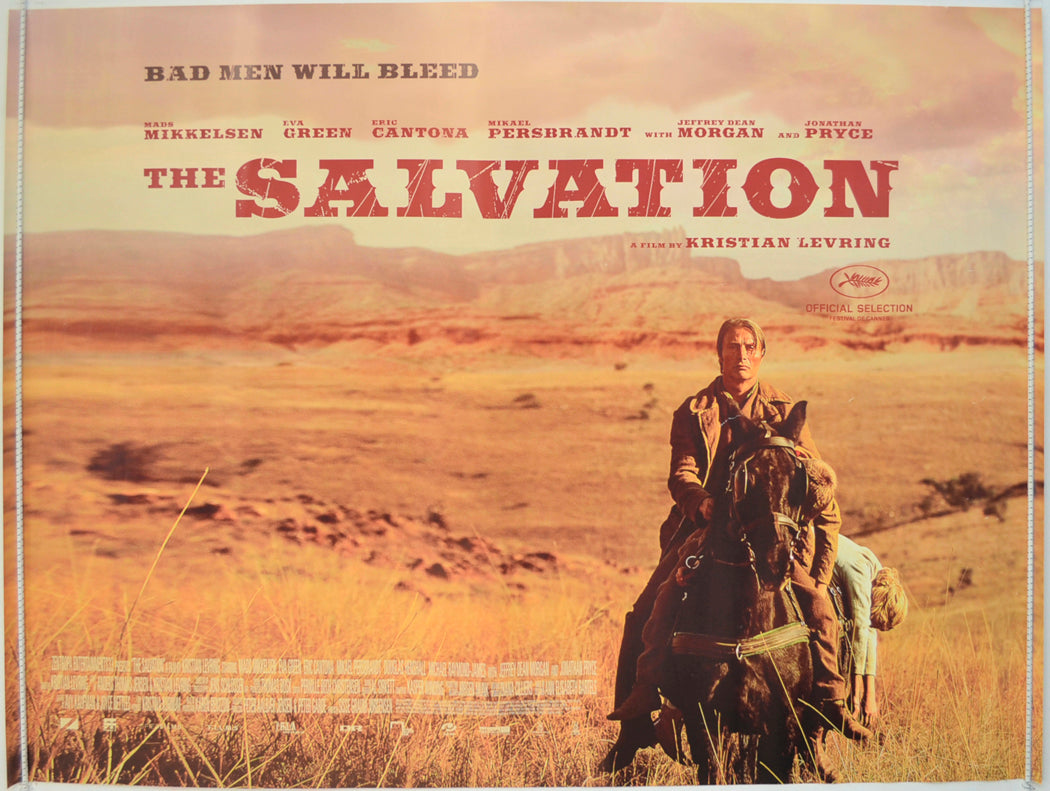 The Salvation   Original Quad Poster - Film Poster - Movie Poster 