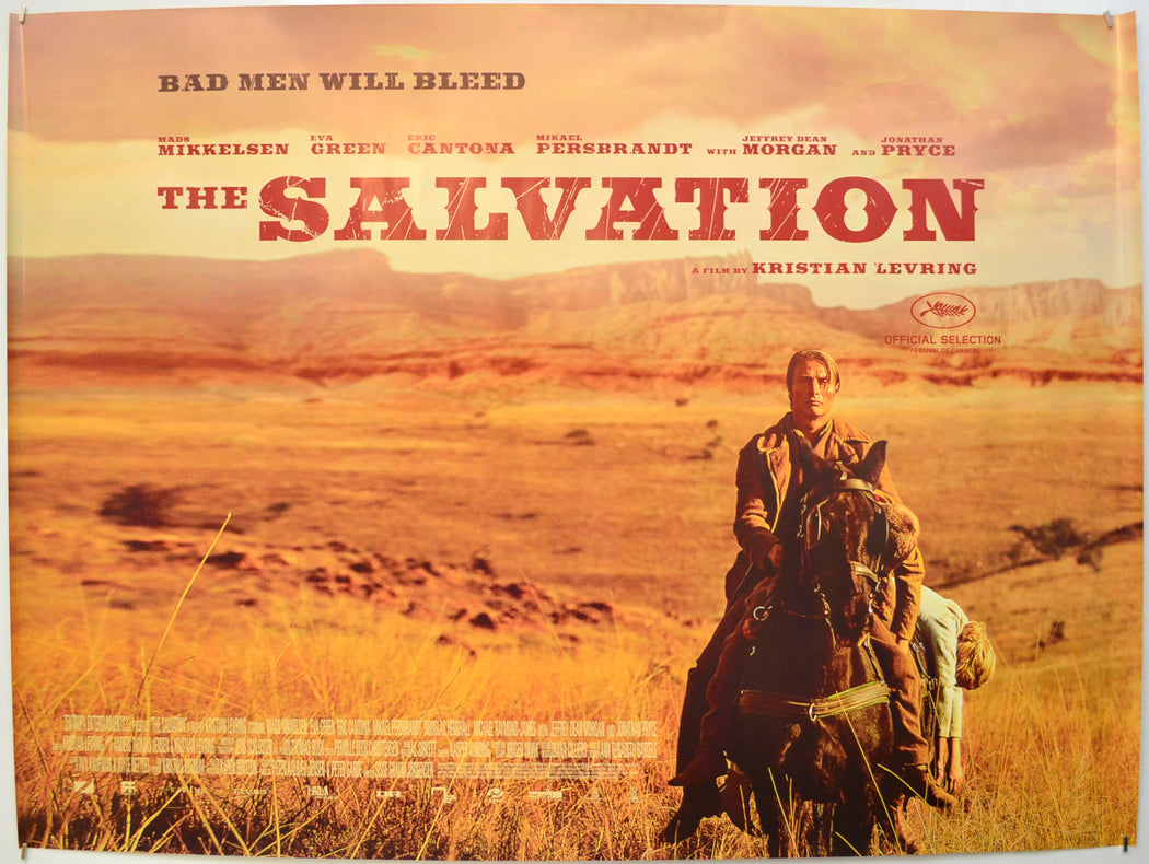 The Salvation  Original Quad Poster - Film Poster - Movie Poster