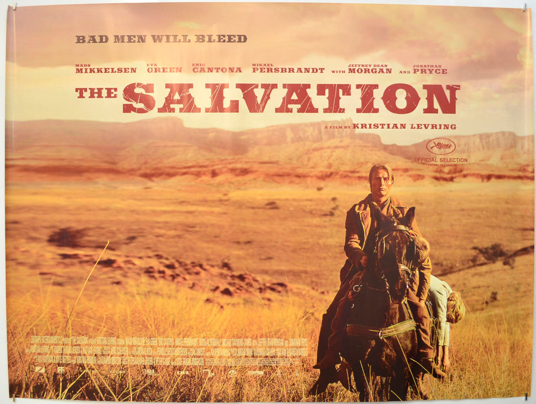 The Salvation  Original Quad Poster - Film Poster - Movie Poster