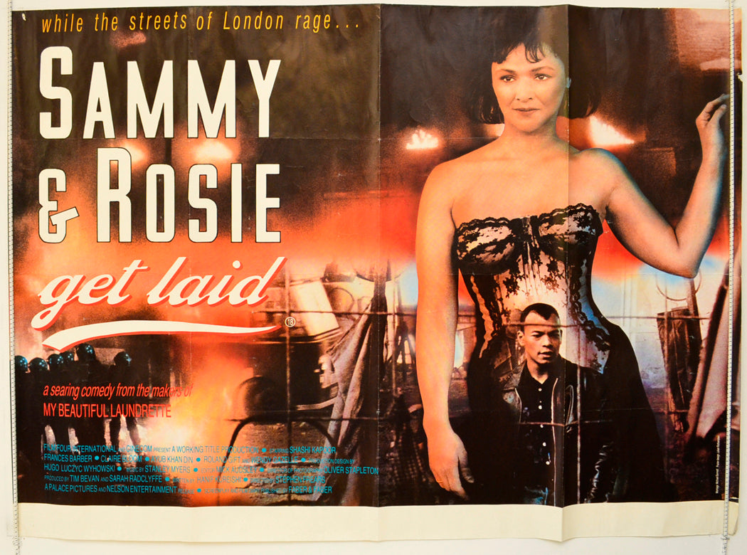 Sammy And Rosie Get Laid  Original British Quad Poster - Film Poster - Movie Poster 