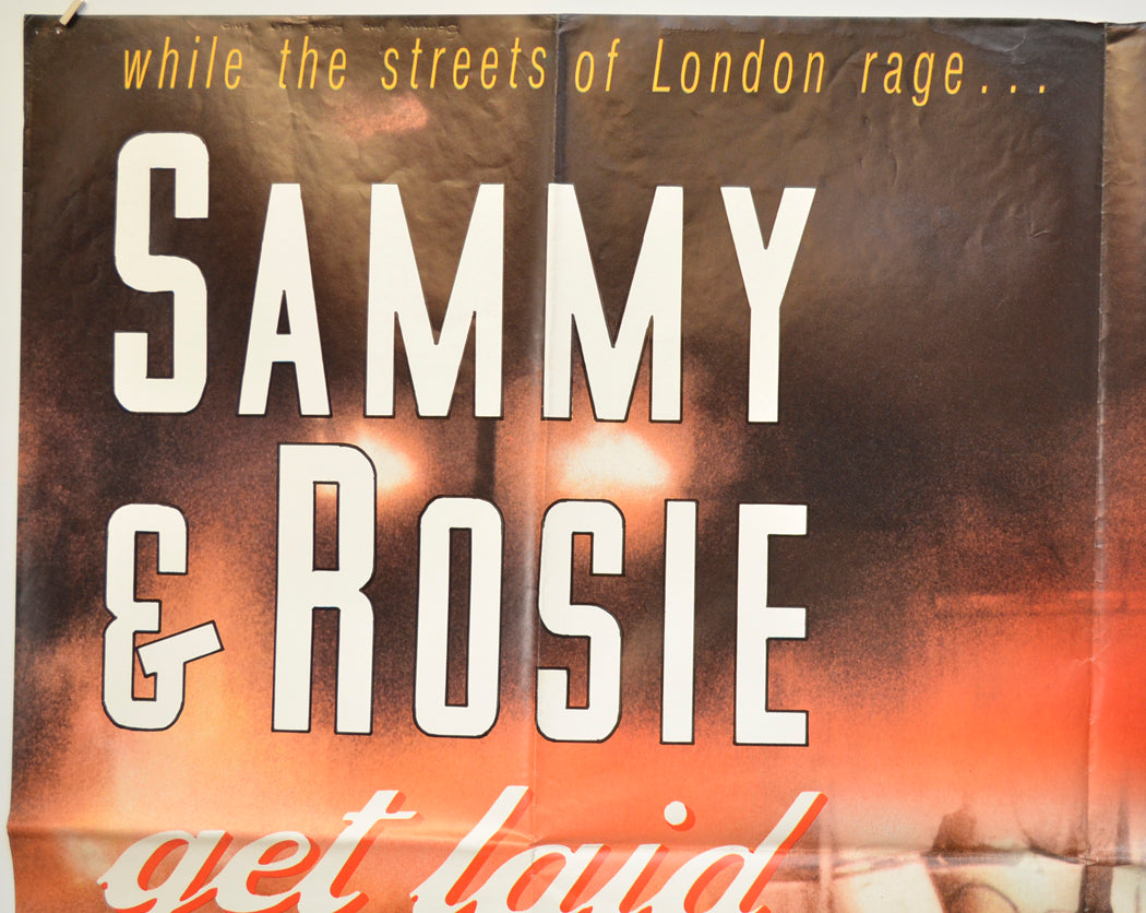 SAMMY AND ROSIE GET LAID (Top Left) Cinema Quad Movie Poster 