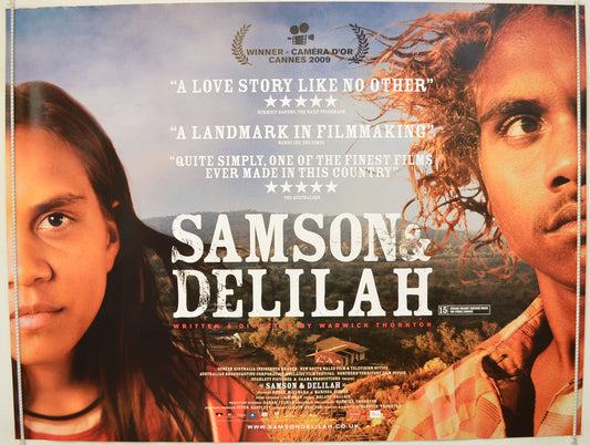 Samson And Delilah  Original Quad Poster - Film Poster - Movie Poster