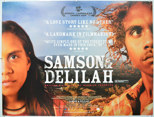 Samson And Delilah Original Quad Poster - Film Poster - Movie Poster